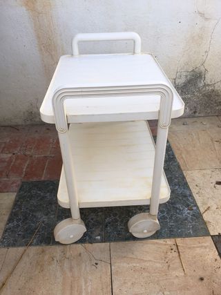 Carrito camarera de plástico
