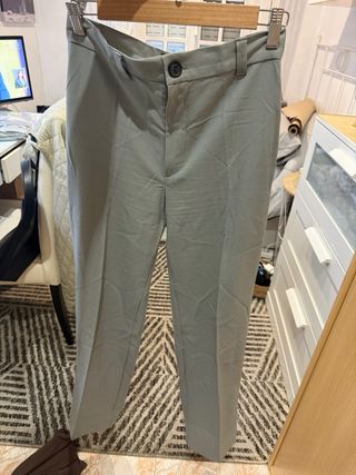 Pantalón de vestir gris Aqua