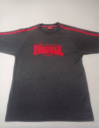 Camiseta Lonsdale Original Gris UK
