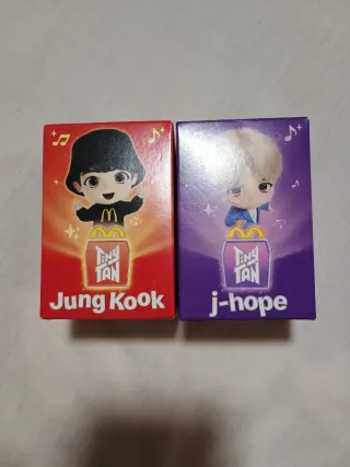 Lote Juguetes McDonald's Tiny TAN BTS