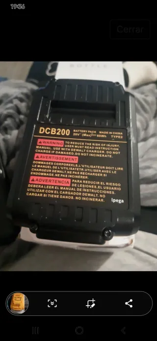 Batería herramientas 523 117183 KOD 2