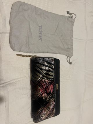 NUEVO Billetero Cartera TOUS de terciopelo