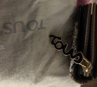 NUEVO Billetero Cartera TOUS de terciopelo