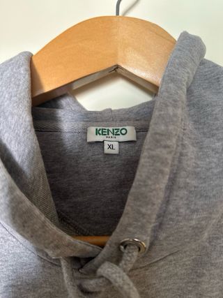 Sudadera con capucha Kenzo color gris - talla XL