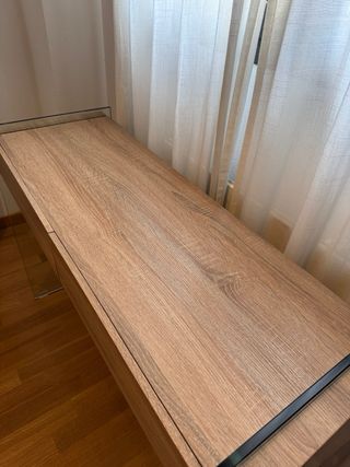 Tocador / Escritorio Madera y Cristal