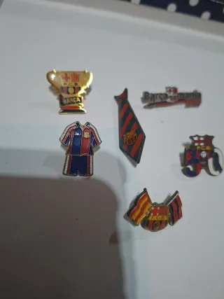 Lote Pins FC Barcelona 6 pins