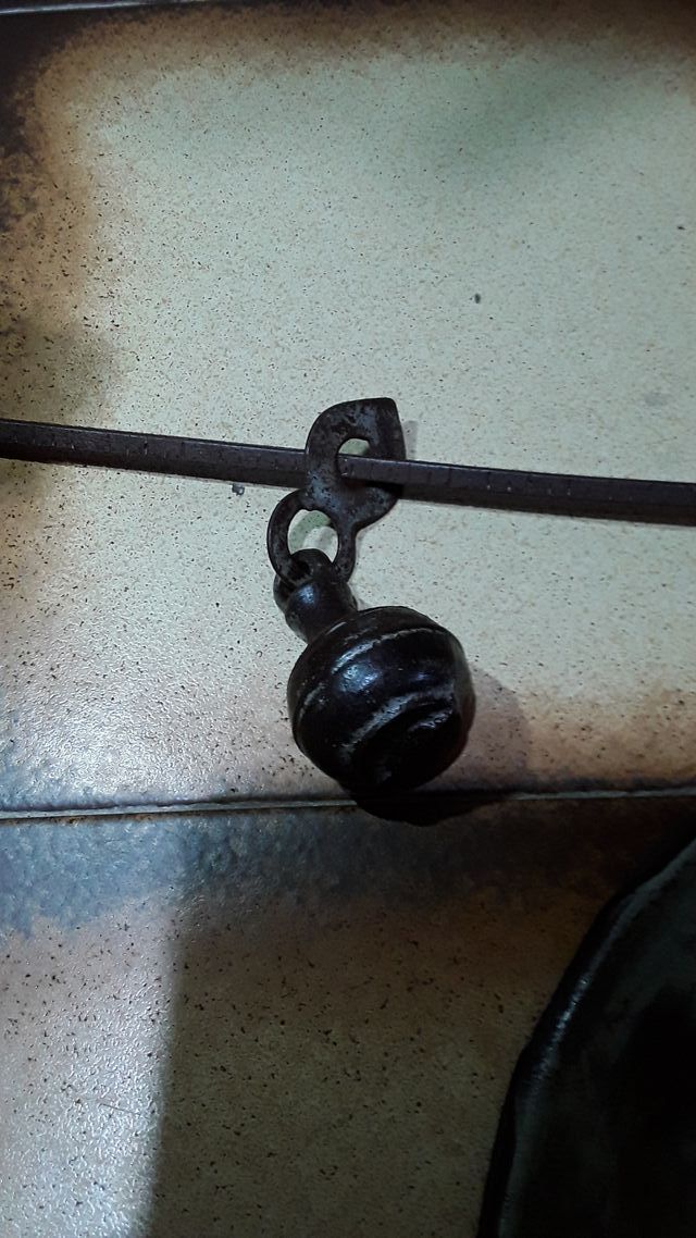 Antigua romana de metal