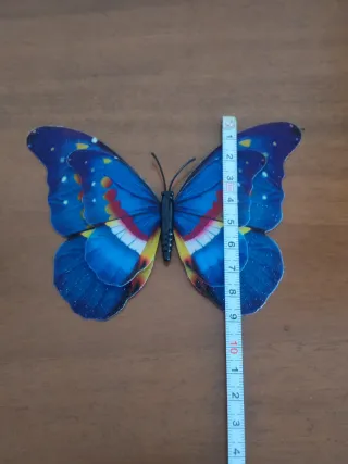 Calamita Frigo Farfalla Blu