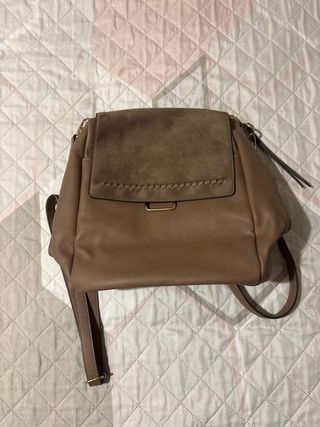 Mochila Paco Martinez Cierre Antirrobo Beige