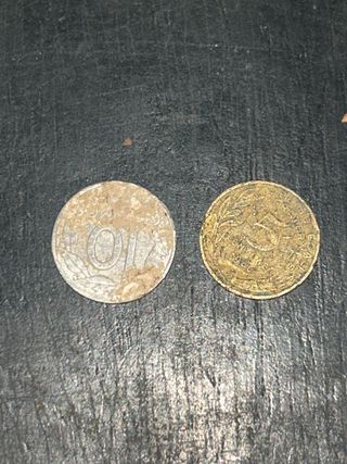 Lote de 2 monedas antiguas