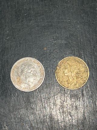 Lote de 2 monedas antiguas