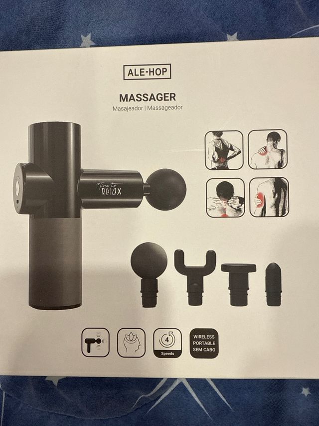 Pistola masajeador muscular digital