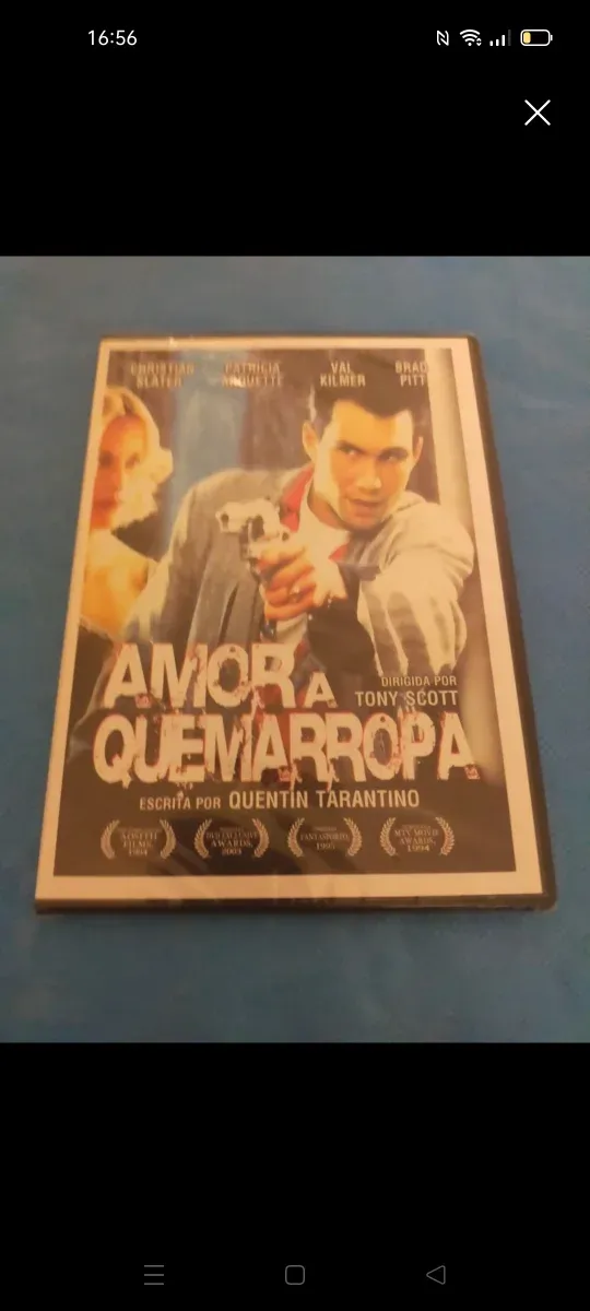 DVD Amor a quemarropa