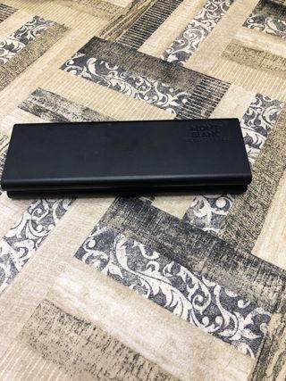 Bolígrafo Montblanc Negro Oro