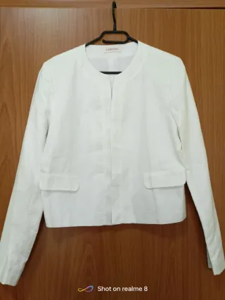 Blazer donna Camaieu bianco
