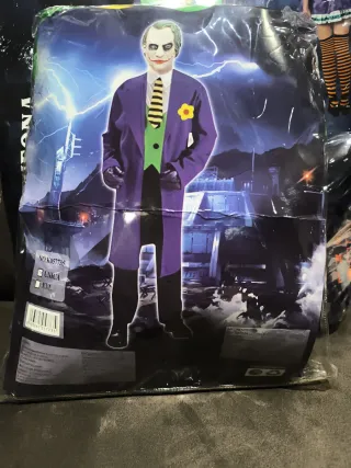 Disfraz Joker Halloween Talla única
Para adulto
