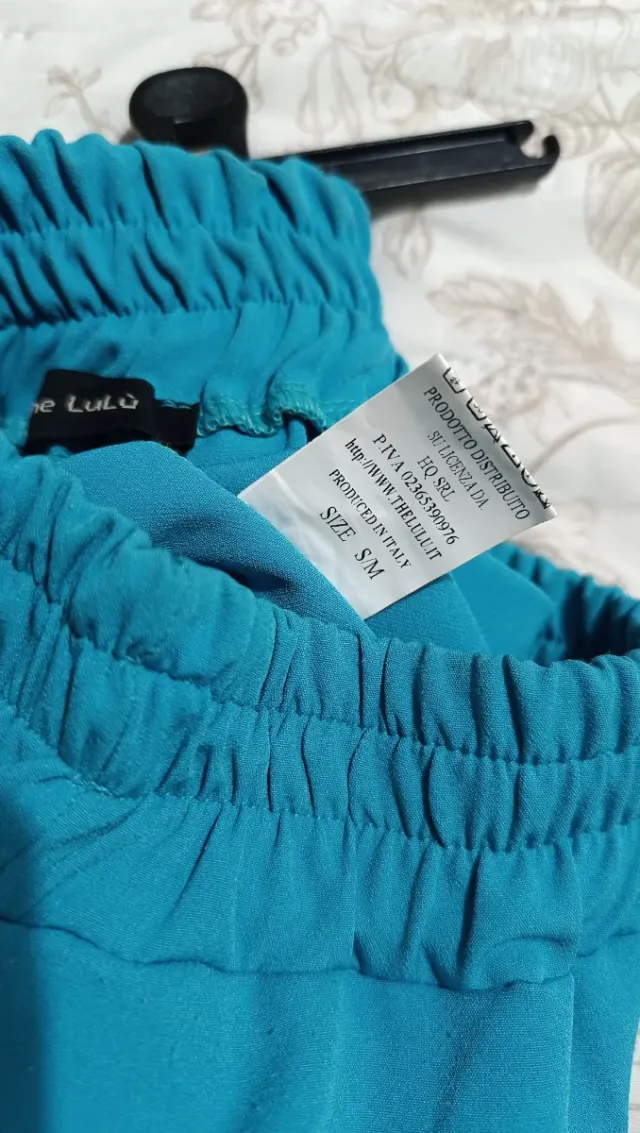 Pantaloni donna con elastico