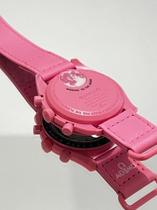 Omega Speedmaster Mission to the Pink