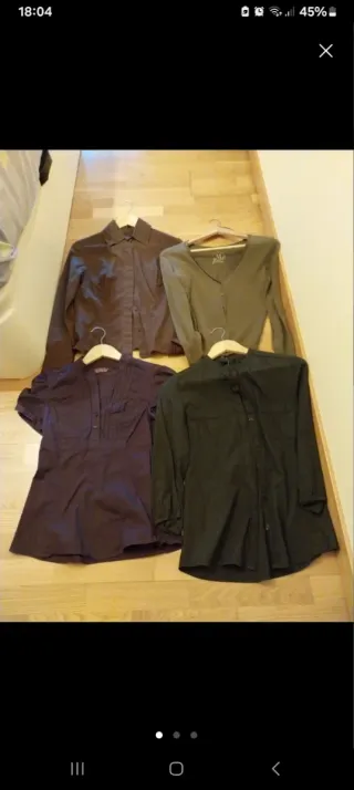 Lote de 4 camisas mujer