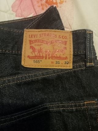 Jeans Levi's 565 Blu Taglia 31x32