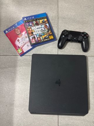 PS4 (PlayStation 4) 1 TB Negra + 2 Juegos