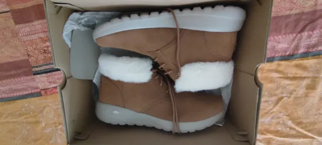 Botas Skechers Air Cooled Goga Mat Beige/Marrón