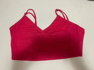 Crop top rosa 