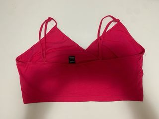 Crop top rosa 