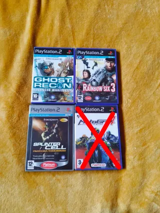 Giochi originali per PlayStation 2.                  