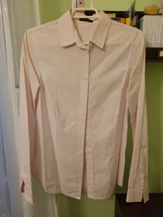 Camisa Massimo Dutti Rosa Talla 38