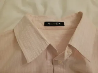 Camisa Massimo Dutti Rosa Talla 38