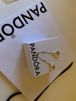 Cadena de seguridad Pandora plata