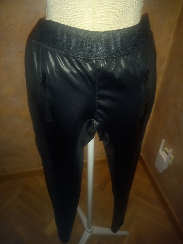 Mallas satinadas negras