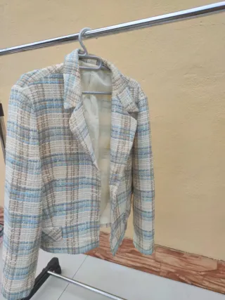 Chaqueta / brazer de cuadros mujer