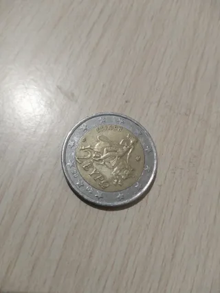 Moneda 2€ Grecia 2002