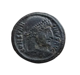 Moneda Constantino I - 4 TORRES Y PUERTAS ABIERTAS