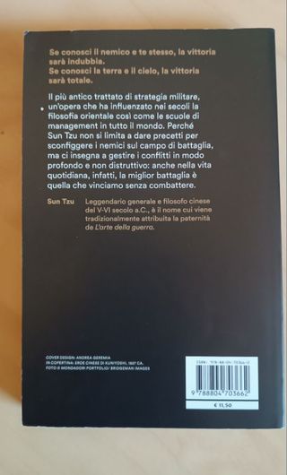 Libro L'arte della guerra - Tzu Sun-2018,p 226,ITA