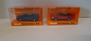 Lote de 5 miniaturas de SEAT a escala 1:87 HO