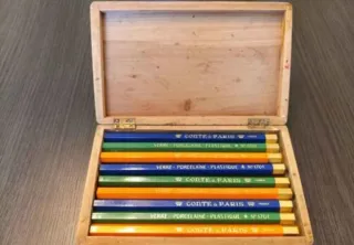 Lote Antiguos Lápices CONTÉ A PARIS