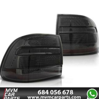 Pilotos traseros Porsche Cayenne 02-06 Negro Ahuma