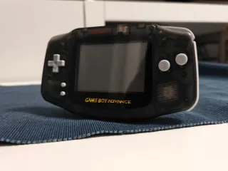 Game Boy Advance Negro Transparente