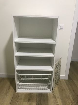 Mueble Platsa IKEA 40x60x120 con 4 baldas