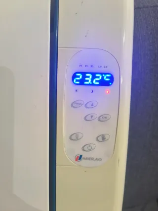 Radiador Eléctrico Calefactor HAVERLAND 6 elemento