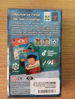 Juego de cartas Campeones Oliver y Benji