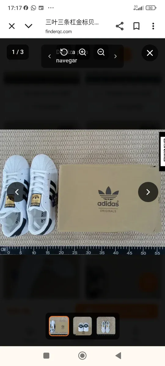 Zapatos Adidas Superstar Hombre