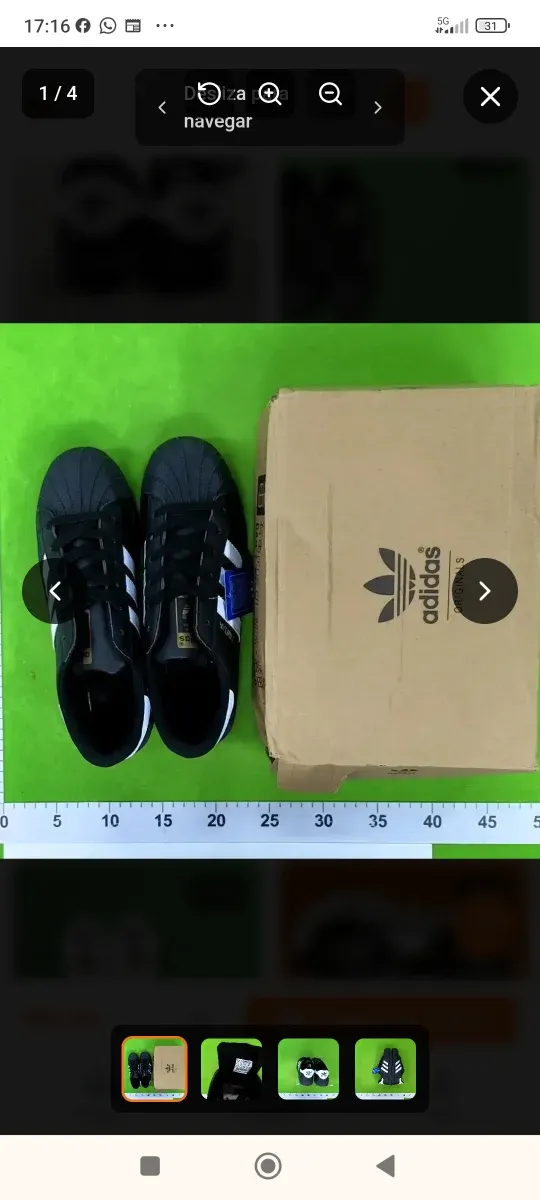 Zapatos Adidas Superstar Hombre