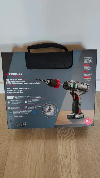 Taladro Parkside Performance 12V 80nm