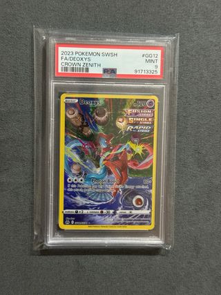 Carta Pokémon Deoxys PSA 9