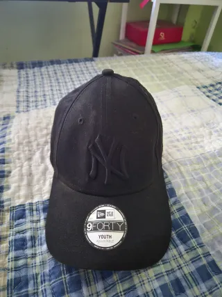 Gorra New Era NY 9FORTY Youth Negra