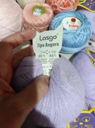 Lanas y algodones varios